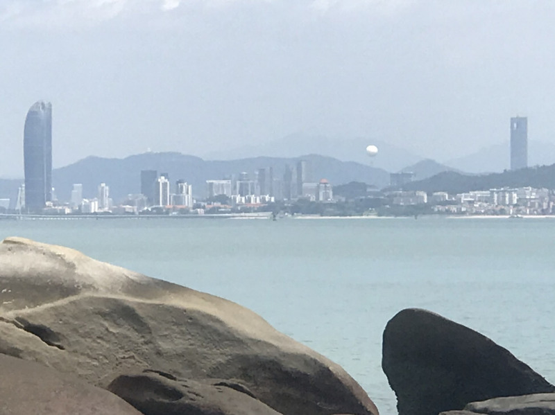 倫敦智庫主任古德曼(Sam Goodman)以俄佔克里米亞為鑒，呼籲關注金門，以防中國侵台。圖為自二膽眺望廈門方向。（民眾提供）(圖：中央社)