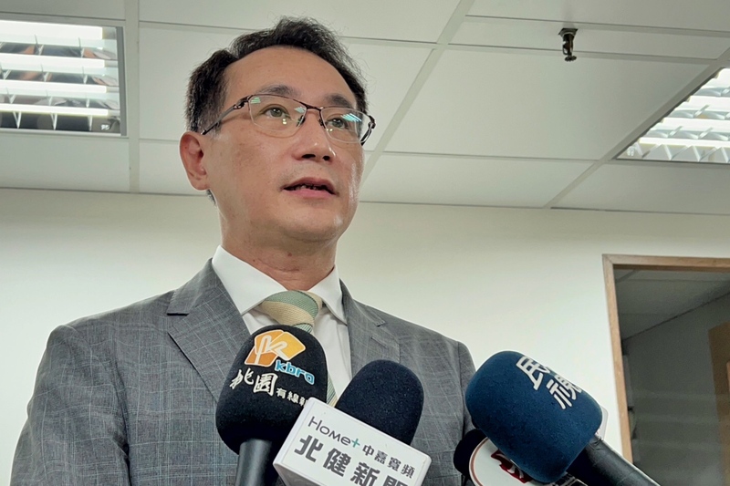 民進黨立委鄭運鵬。中央社記者吳睿騏桃園攝  112年3月20日 (圖：中央社)