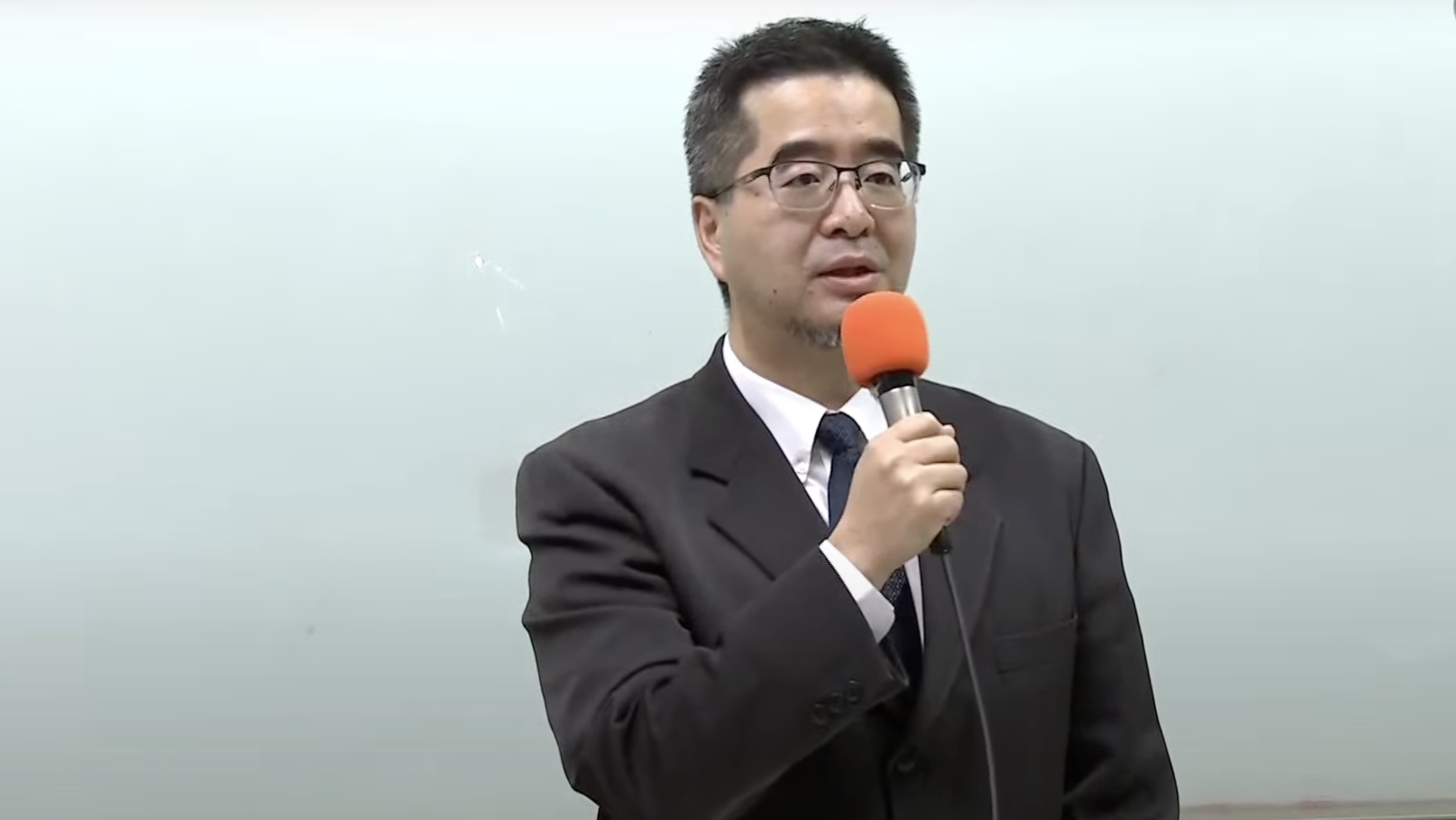 馬英九基金會執行長蕭旭岑批評蔡政府政策路線錯誤，馬英九訪中補破網。資料照片。(林詠青 攝)