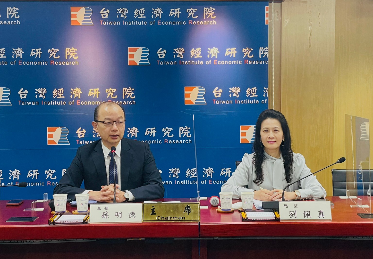 台灣經濟研究院今天(24日)公布2月製造業、服務業與營建業營業氣候測驗點均呈走高。(台經院提供)