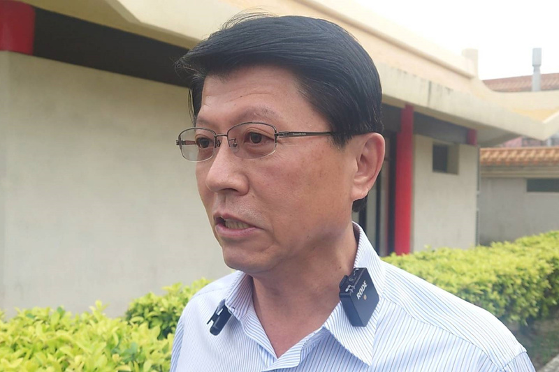國民黨總統參選人侯友宜競選辦公室組織副召集人謝龍介。(資料照/中央社)