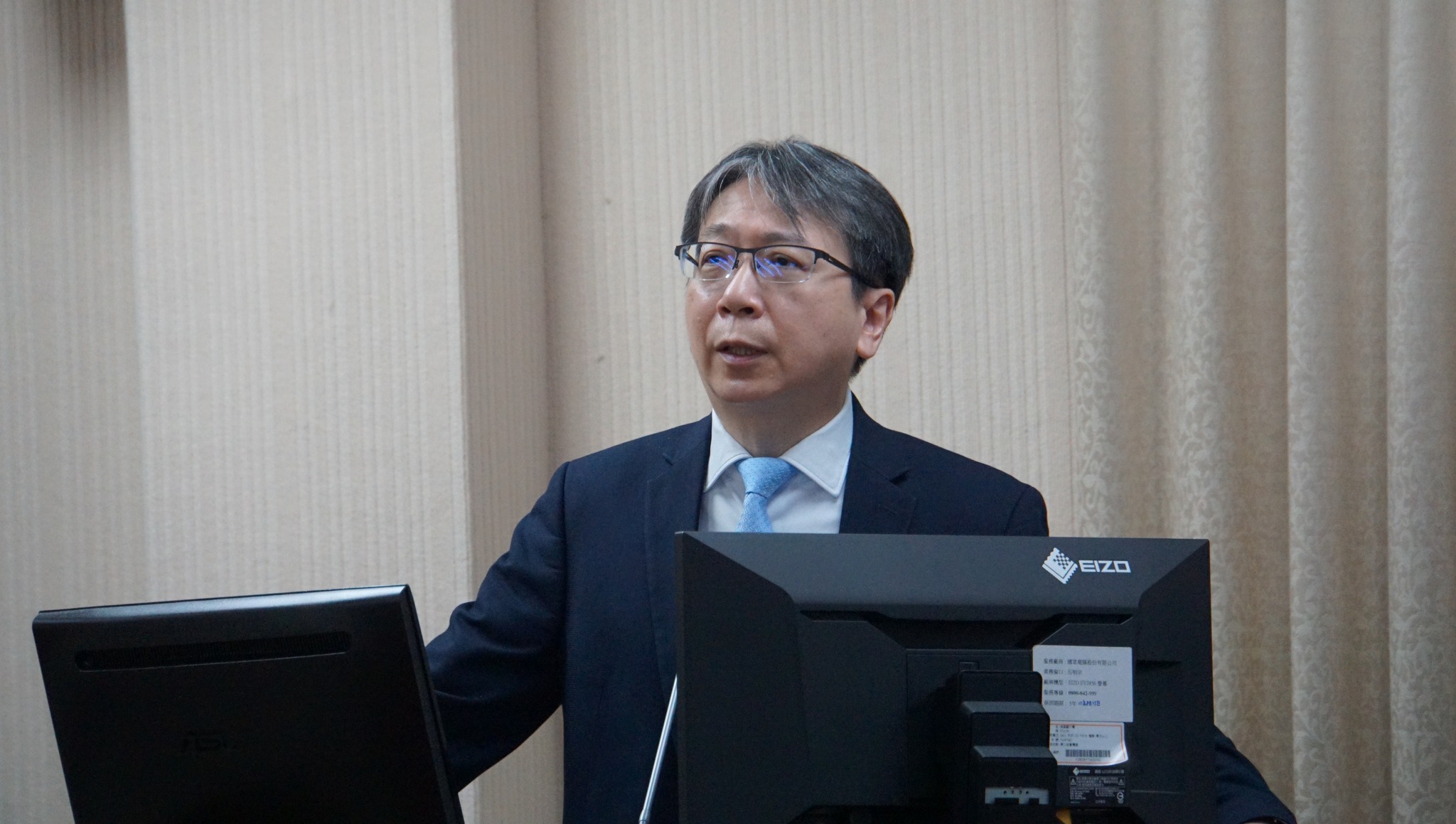 國安局長蔡明彥表示，美、中現階段在鋪陳和緩的氣氛，就像是在「清喉嚨」，為「拜習會」管控美中關係。（資料照/劉玉秋 攝）