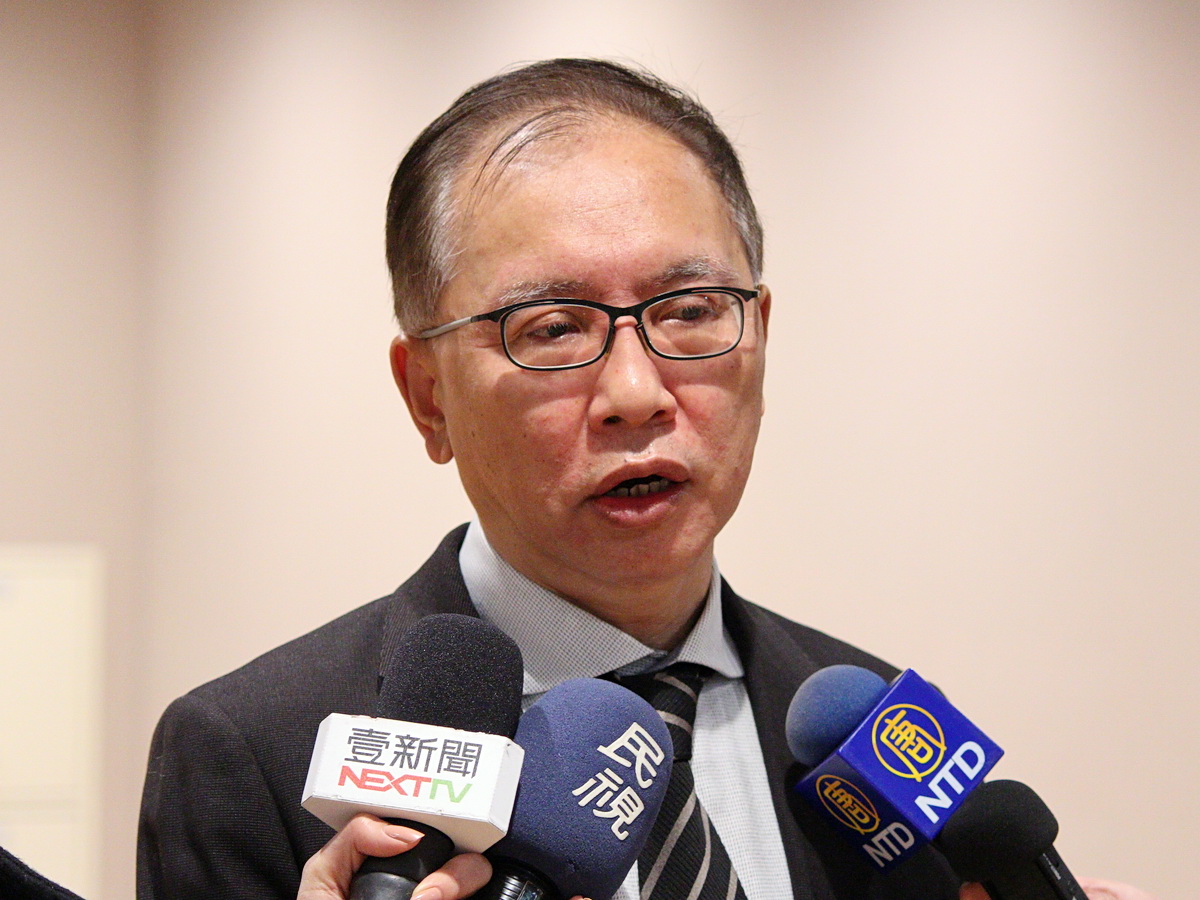 台灣智庫諮詢委員董立文受訪表示，蔡總統在美國過境可以公開活動並演講，公開演講此事就證明中華民國台灣的存在 (央廣檔案/記者王照坤 攝)