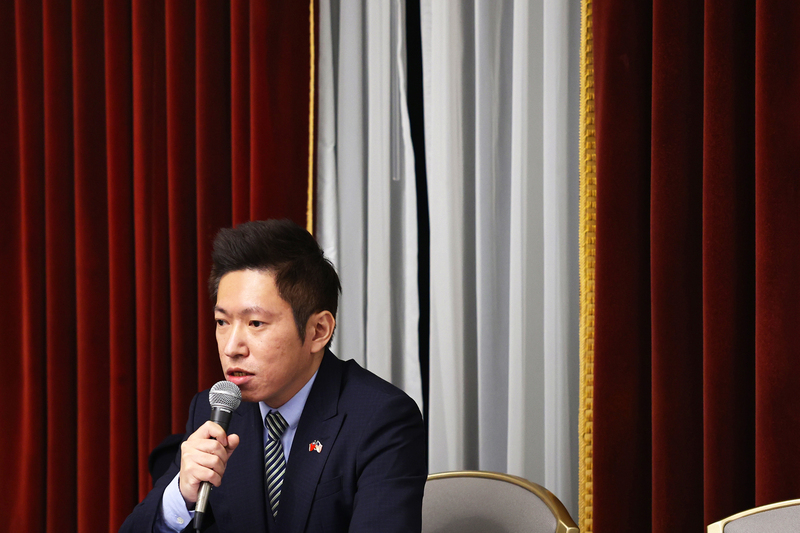 總統府副秘書長張惇涵。(資料照／中央社)
