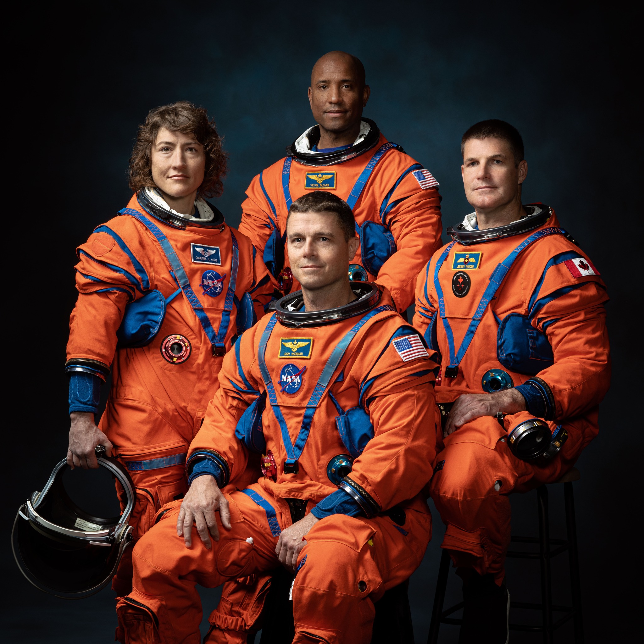 美國國家航空暨太空總署（NASA）3日公布50多年來首次載人登月任務的成員名單。 (圖:NASA)