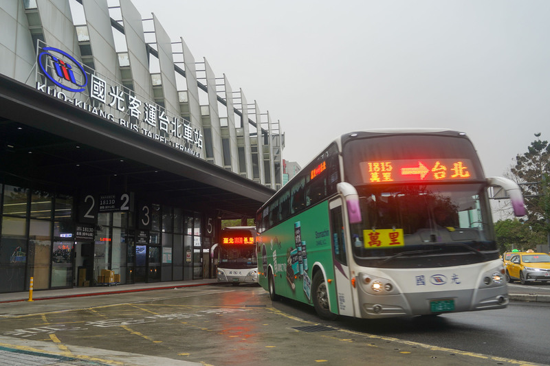 圖為國光客運台北車站。(圖：中央社)
