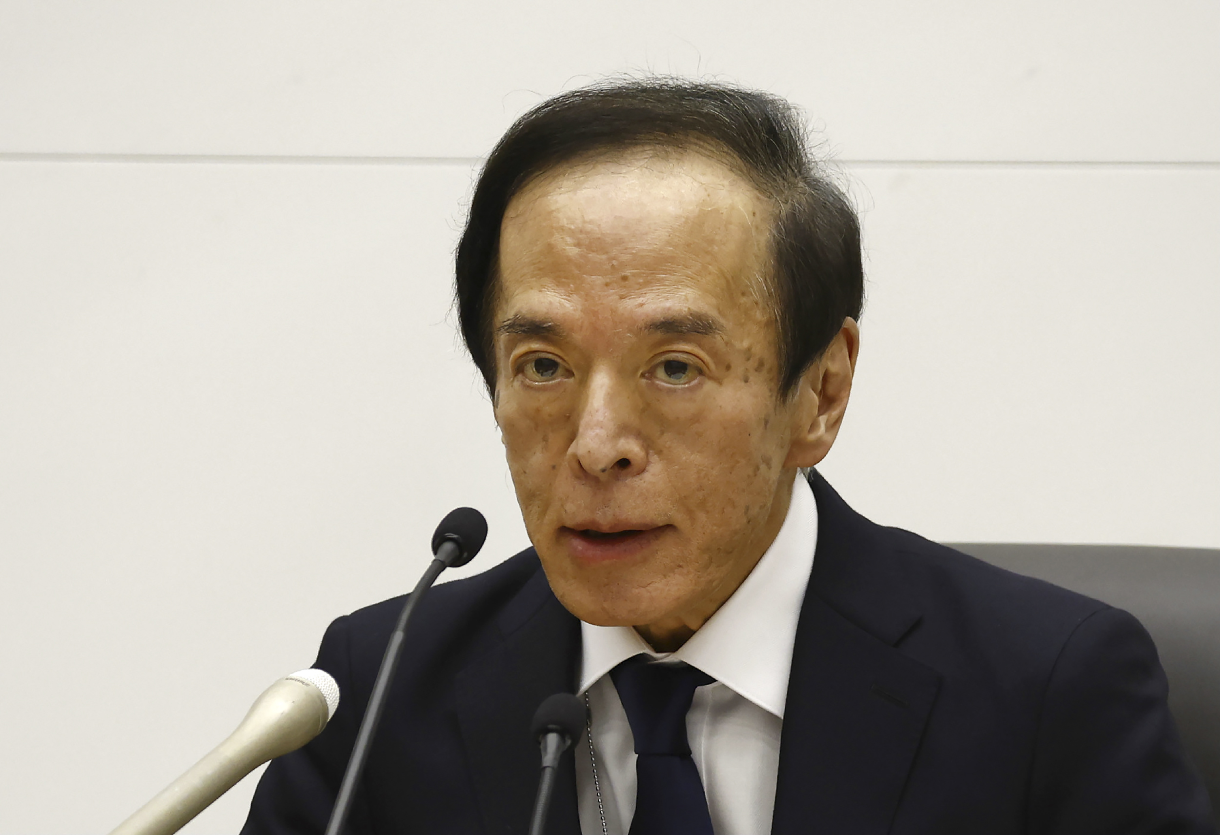 日本央行總裁植田和男(Kazuo Ueda)。(AFP)