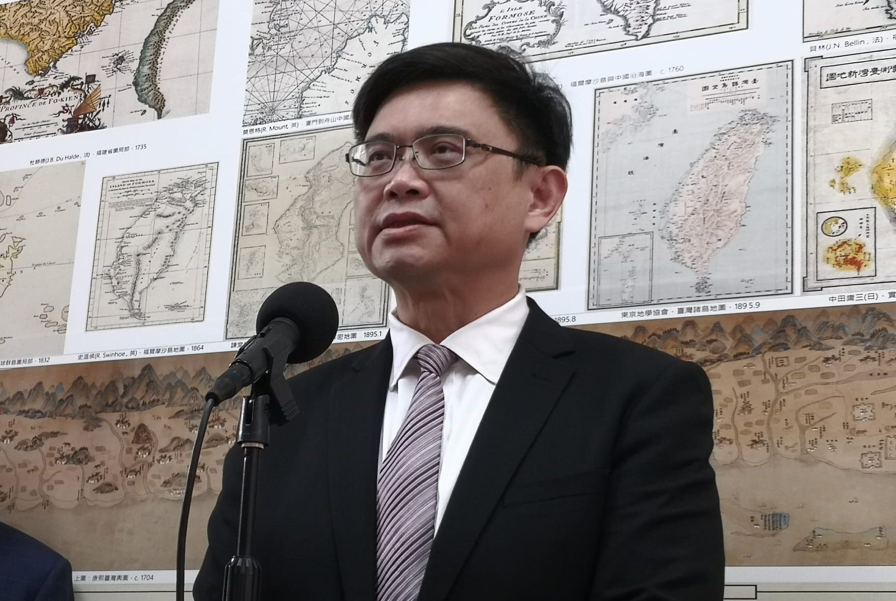 民進黨中評會主委賴瑞隆。（資料照/劉玉秋 攝）