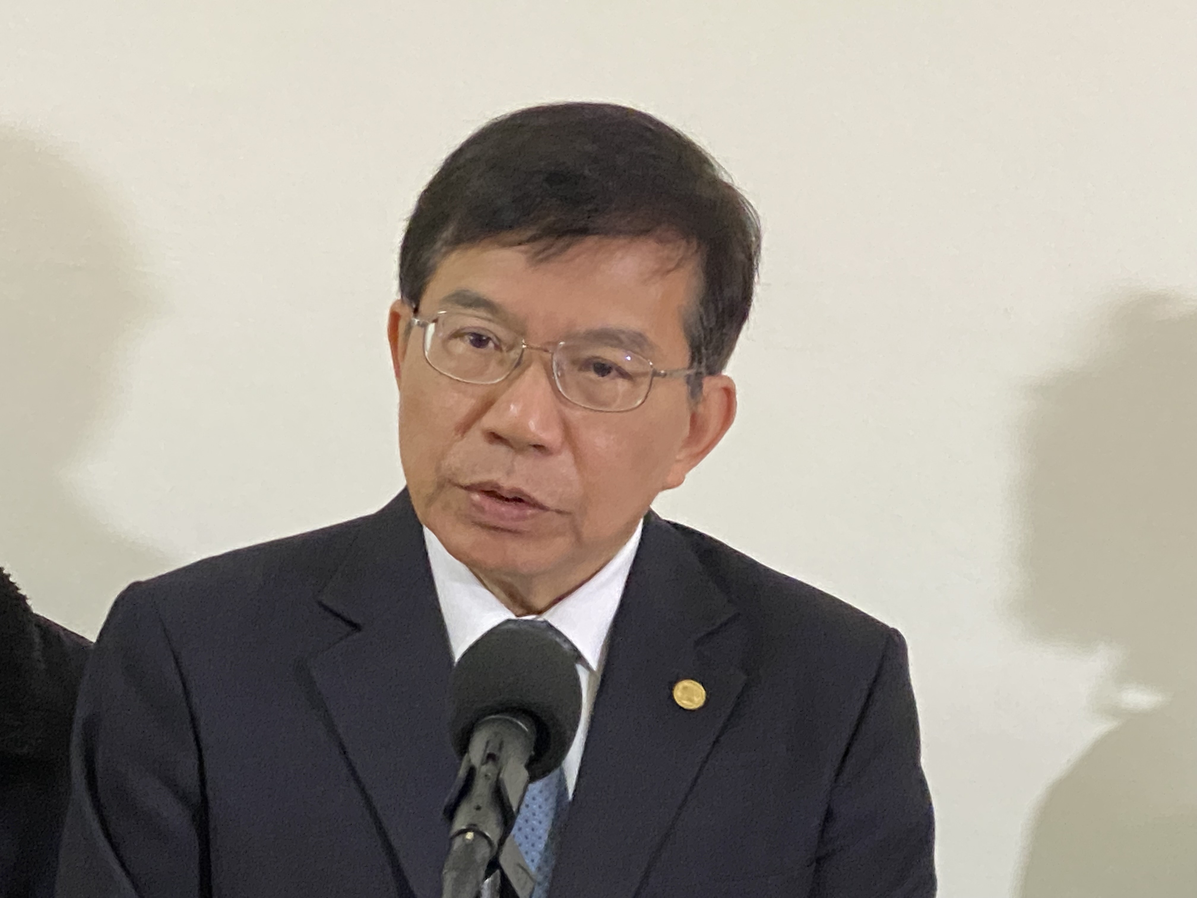 交通部長王國材。(資料照／吳琍君  攝)