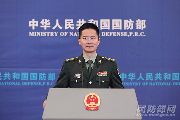 中國國防部發言人譚克非(圖)表示，中國國防部長李尚福將於下週訪問俄羅斯，將會晤俄羅斯國防部長蕭依古(Sergei Shoigu)和其他軍事官員。(圖：中國國防部)