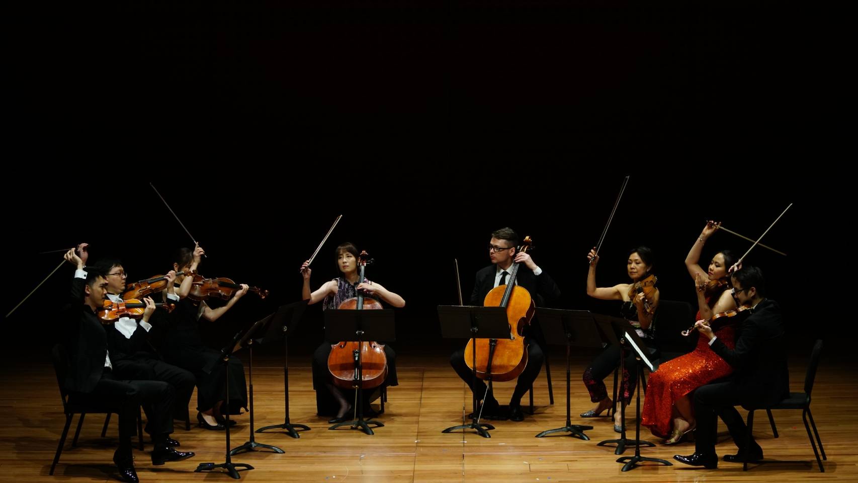 NSO首次美東巡演紐約時間14日晚間於林肯中心艾莉絲・塔利廳進行首場演出，由NSO與林肯中心室內樂協會（CMS）成員共同合作，帶來一場精彩室內樂。(NSO提供)