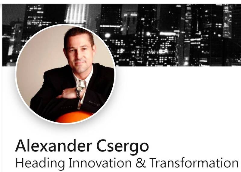 長年在中國工作的澳洲男子切爾戈(Alexander Csergo)因涉嫌為中國蒐集國家情資，在返回澳洲後被捕。（圖：Linkedin官網）