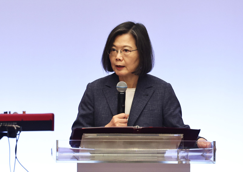 美國主辦APEC，21位眾議員齊籲領袖會議邀蔡總統。 (圖：中央社檔案照片)