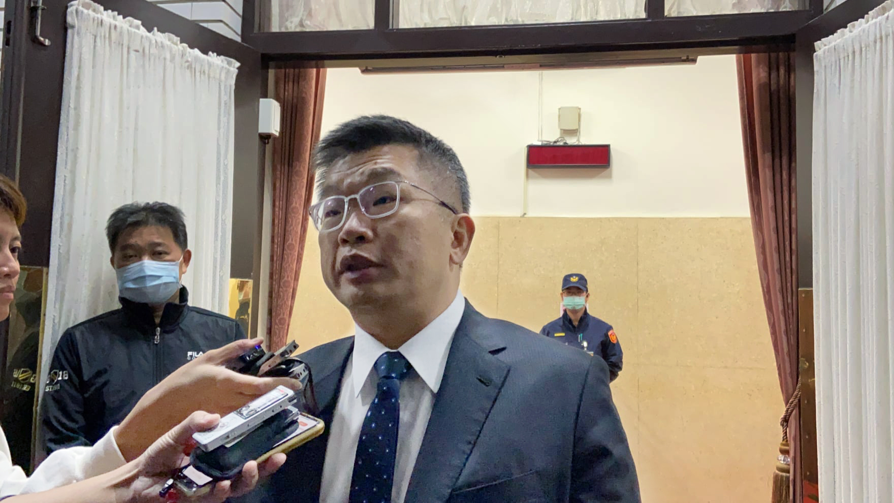 中華職棒19日會長交接，由立法院副院長蔡其昌接任。（資料照/劉玉秋 攝）