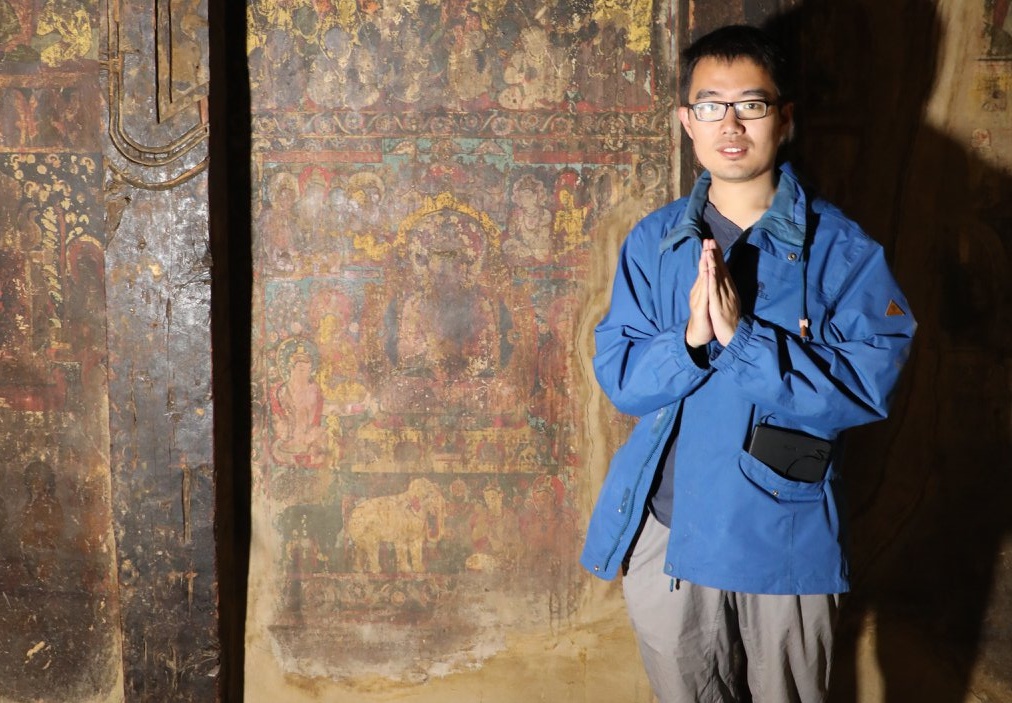 白紙運動青年黃意誠期盼，中國國家主席習近平走出內心的恐懼陰影，善待中國人民。(黃意誠提供)