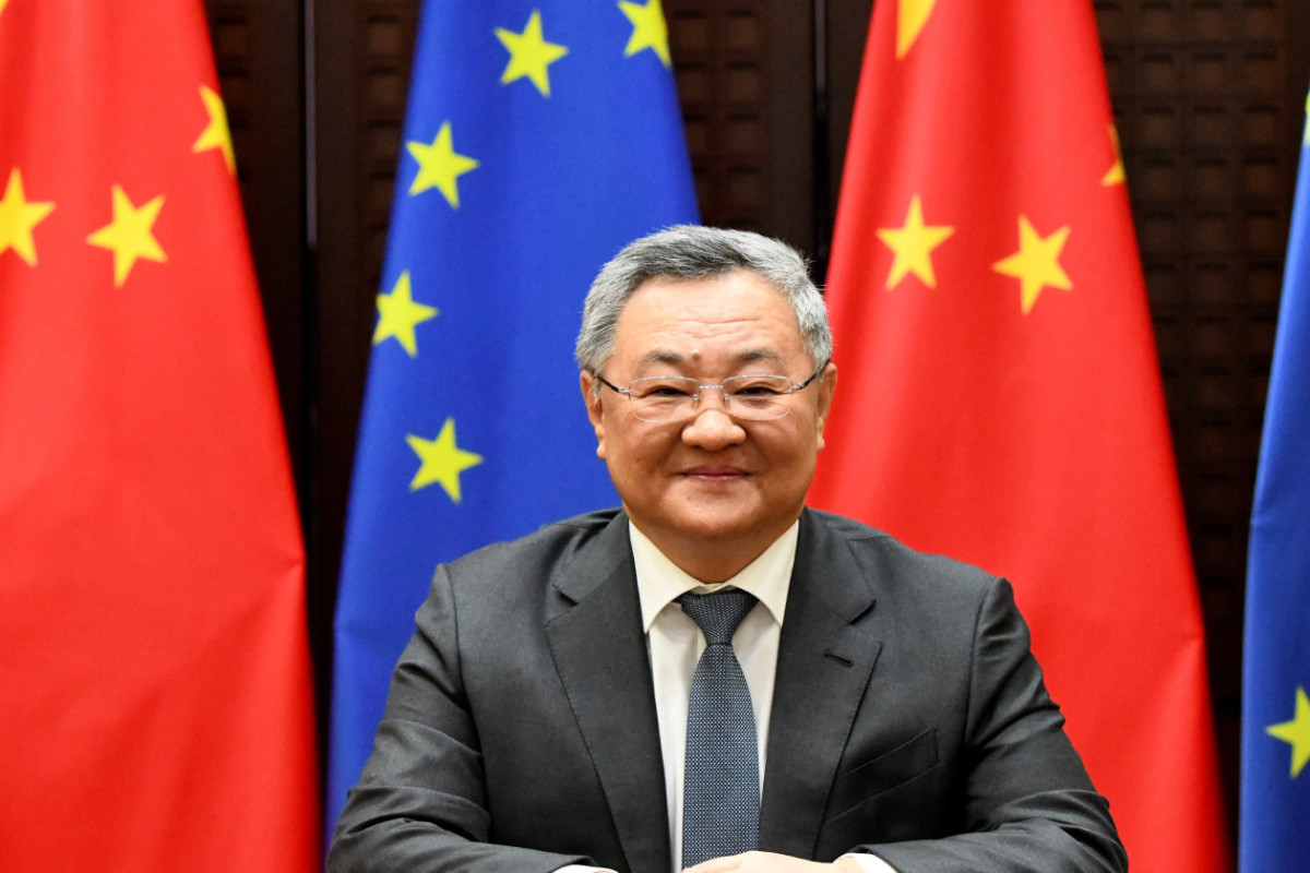 中國駐歐盟大使傅聰。(圖:翻攝自中國駐歐盟大使館)