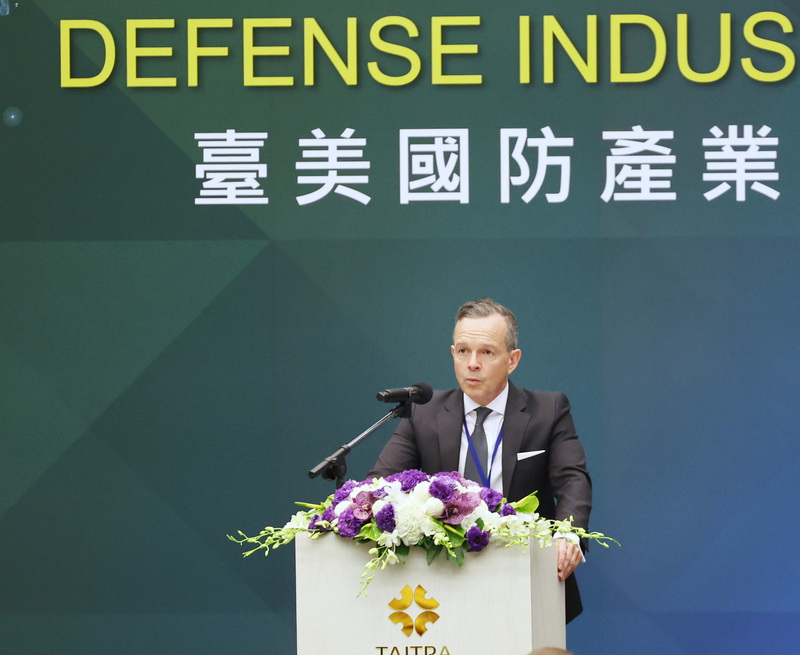 美台商會會長韓儒伯（Rupert Hammond-Chambers） (中央社資料照片)