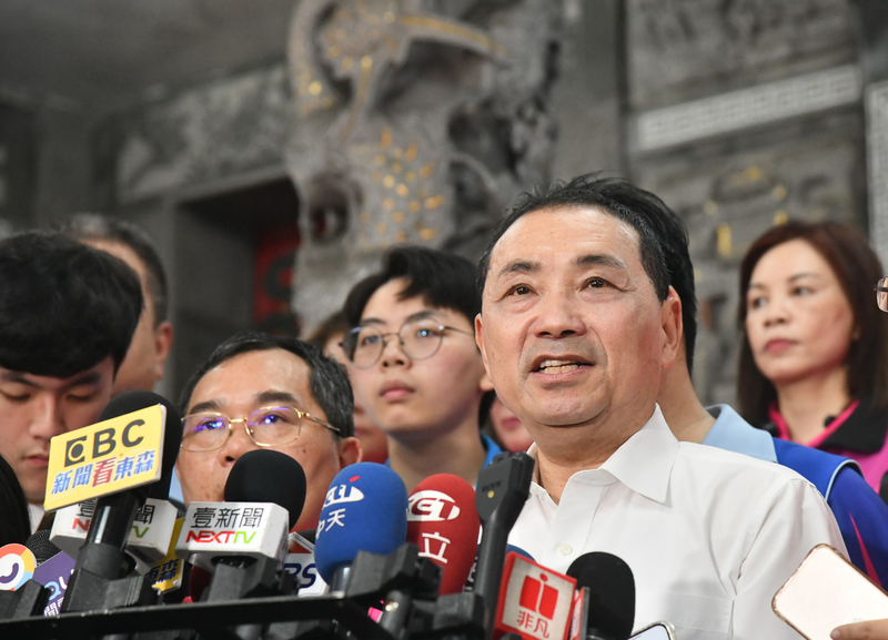 新北市長侯友宜。(資料照／新北市政府提供／中央社)