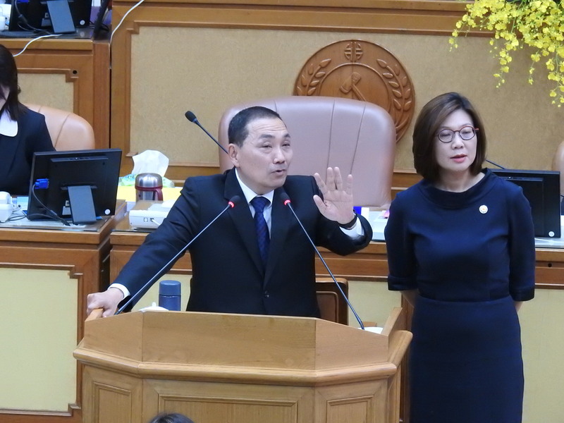 新北市長侯友宜。(圖：中央社)