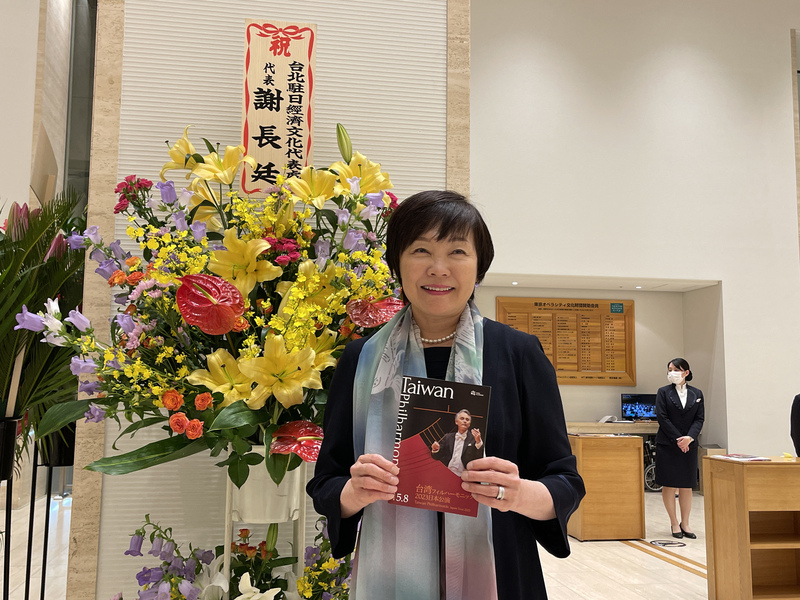 日本前首相安倍晉三夫人安倍昭惠。(資料照/中央社)