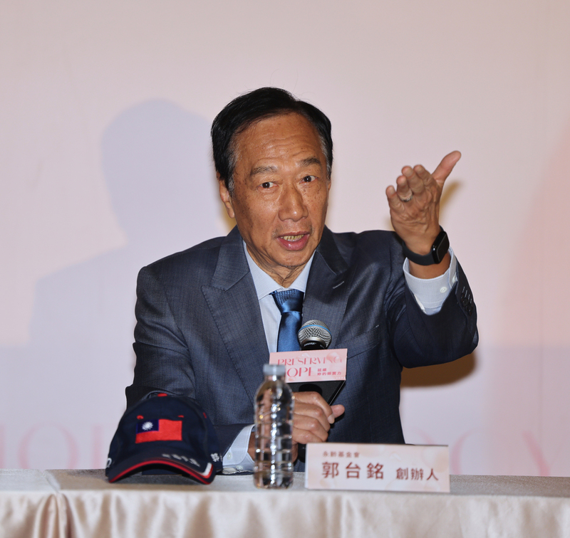 鴻海創辦人郭台銘 (資料照片/中央社)