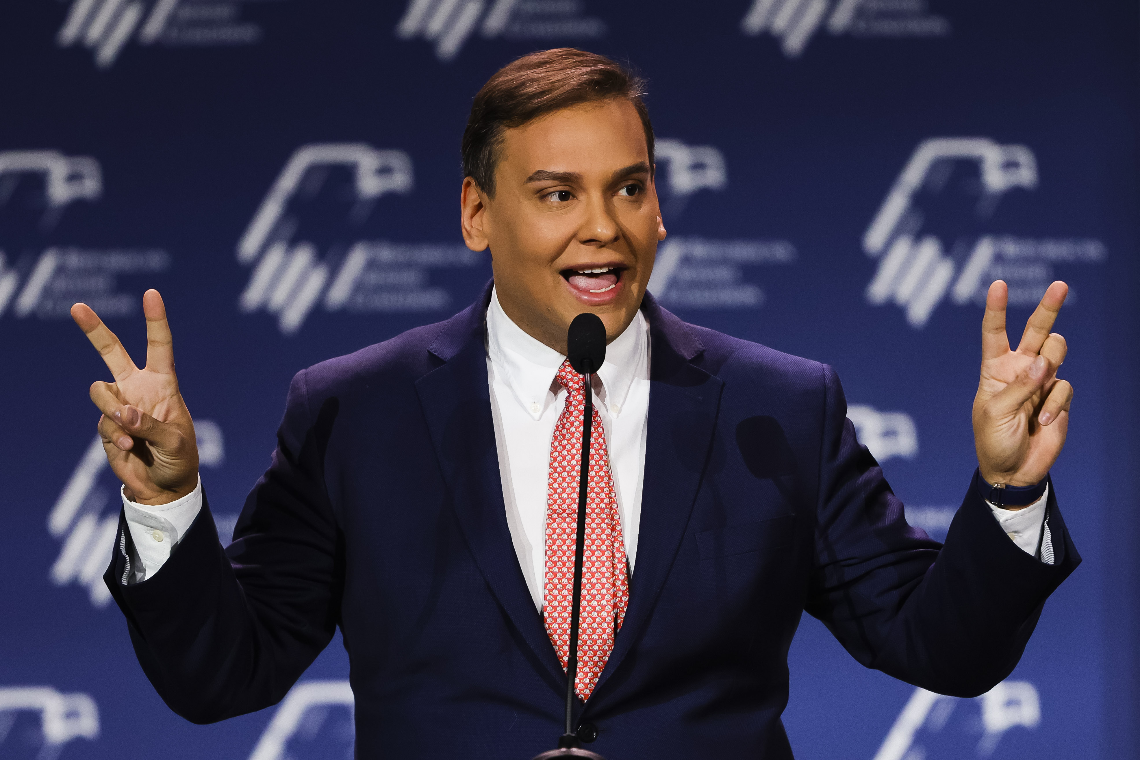 美國紐約州共和黨籍聯邦眾議員桑托斯（George Santos）(AFP)
