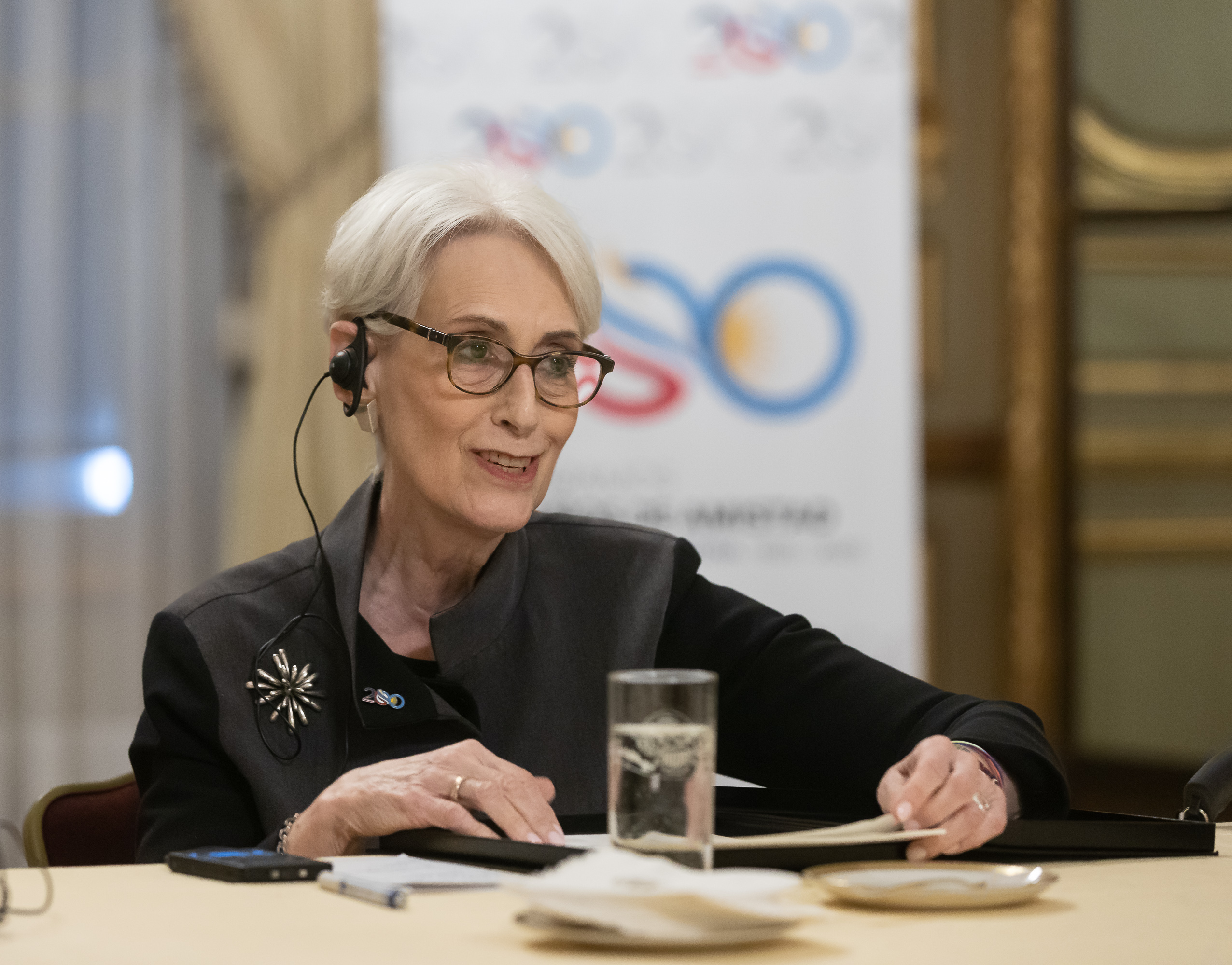 美國副國務卿雪蔓（Wendy Sherman）。 (圖:@DeputySecState)