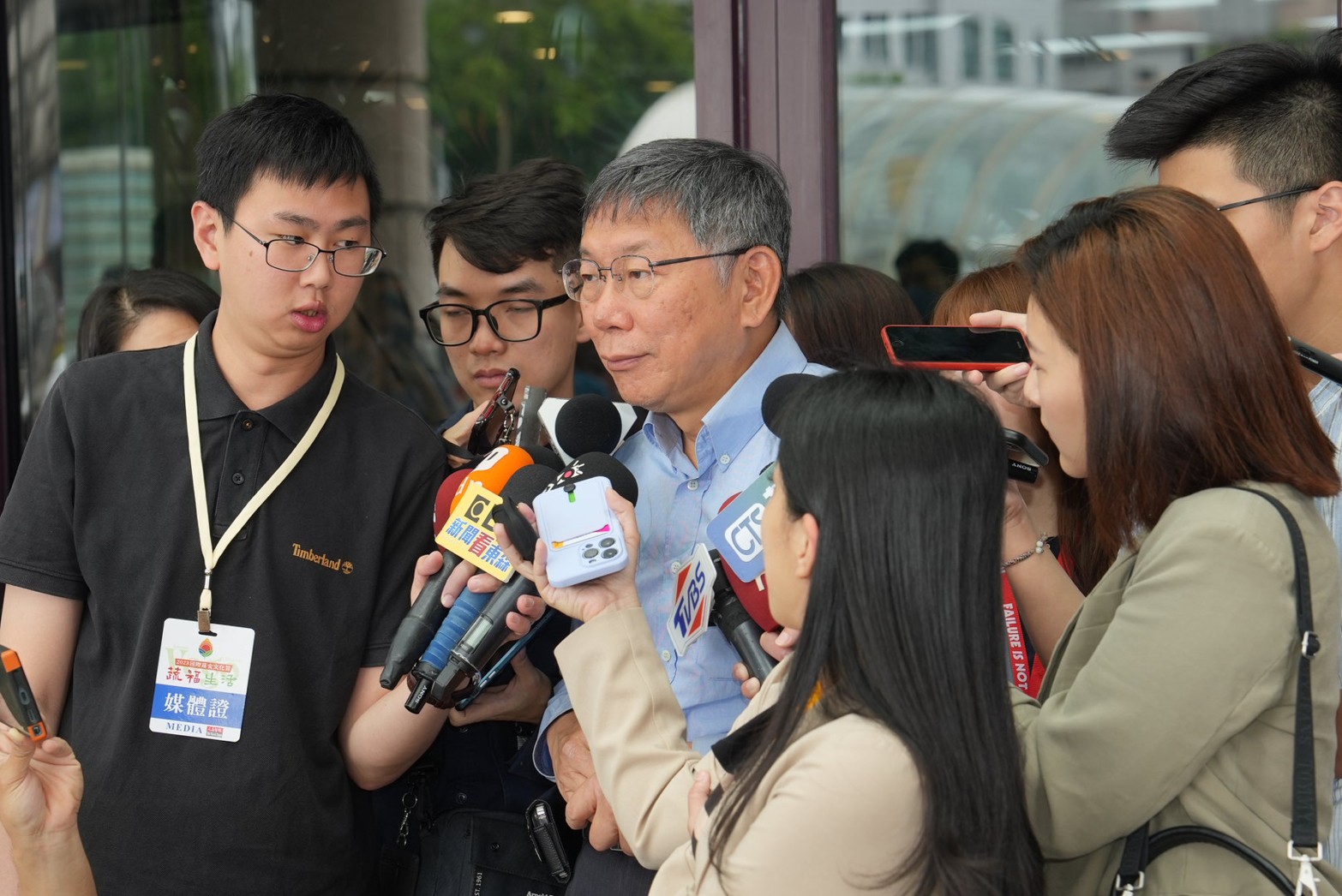 民眾黨主席柯文哲5月20日將在淡水紅毛城舉辦參選總統記者會。(檔案照片／圖：民眾黨提供)
