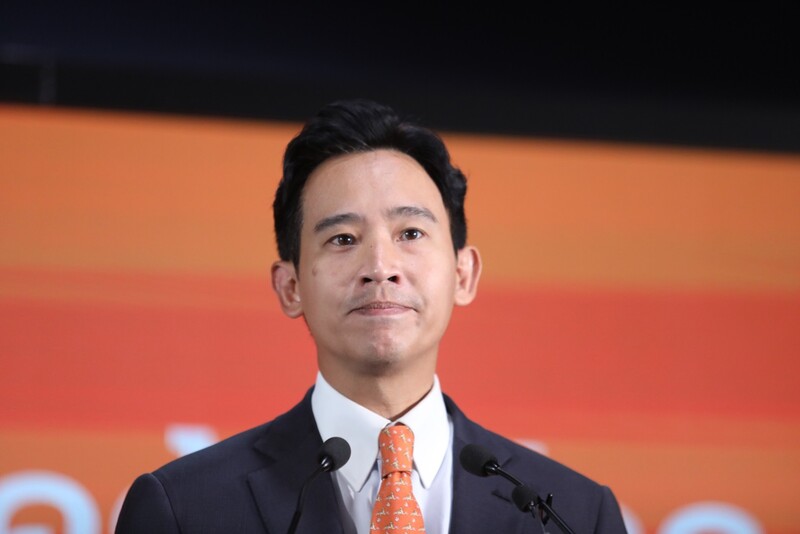 泰國總理候選人、前進黨(Move Forward)黨魁皮塔(Pita Limjaroenrat)。(前進黨提供) (資料照/中央社)