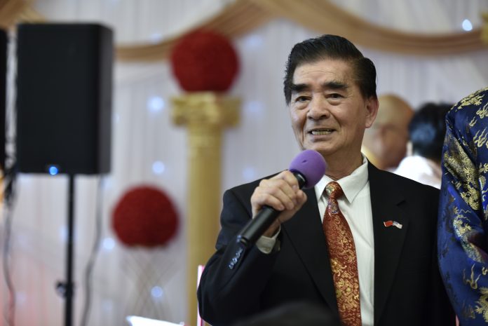 梁氏基金會主席、德州中國和平統一促進會名譽會長梁成運。 (圖:ACPR)