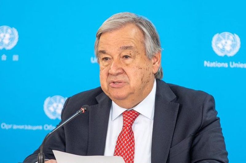 聯合國秘書長古特瑞斯（Antonio Guterres）。 (圖:推特@antonioguterres)