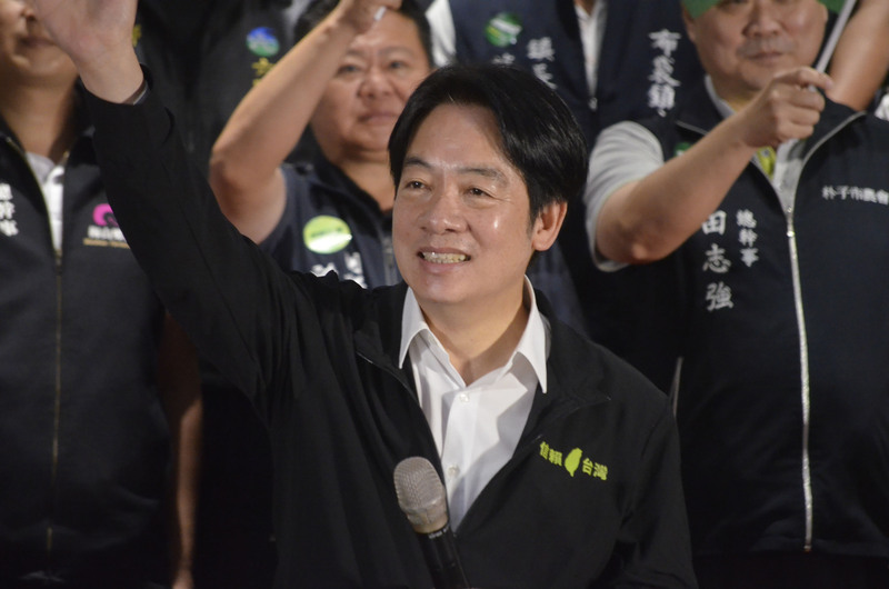 針對新北市長侯友宜稱「台南人沒眼睛」，民進黨總統參選人、副總統賴清德21日批評，應向台南市民道歉。(圖：中央社)