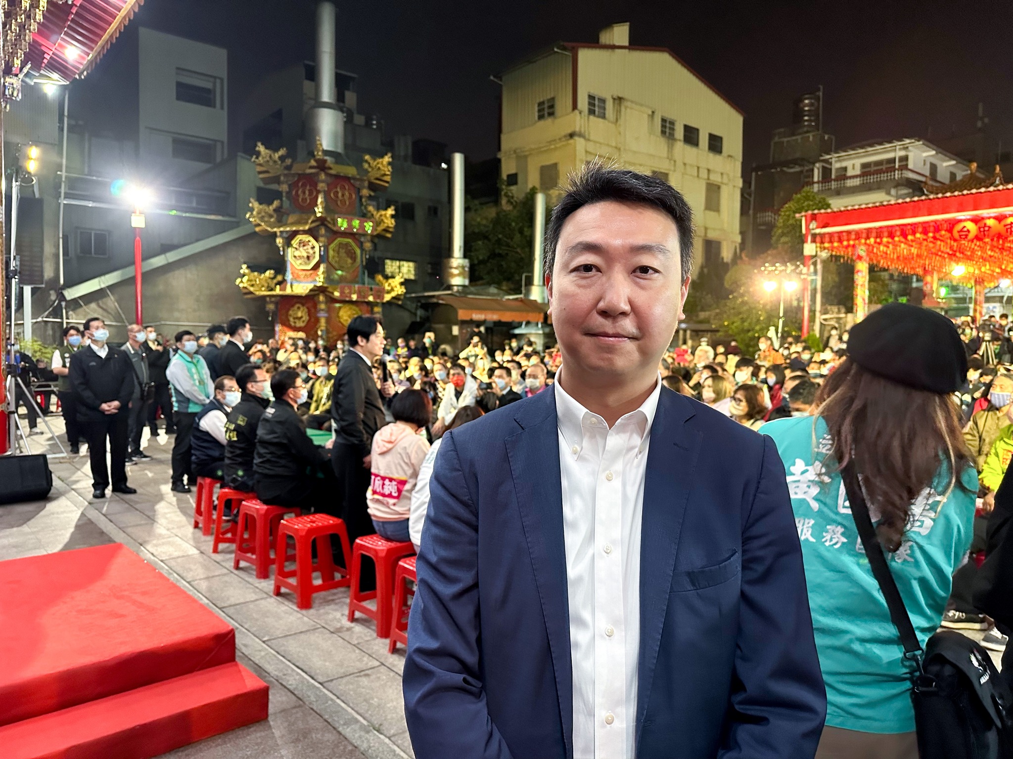 賴清德競辦發言人陳世凱。(圖:陳世凱 臉書)