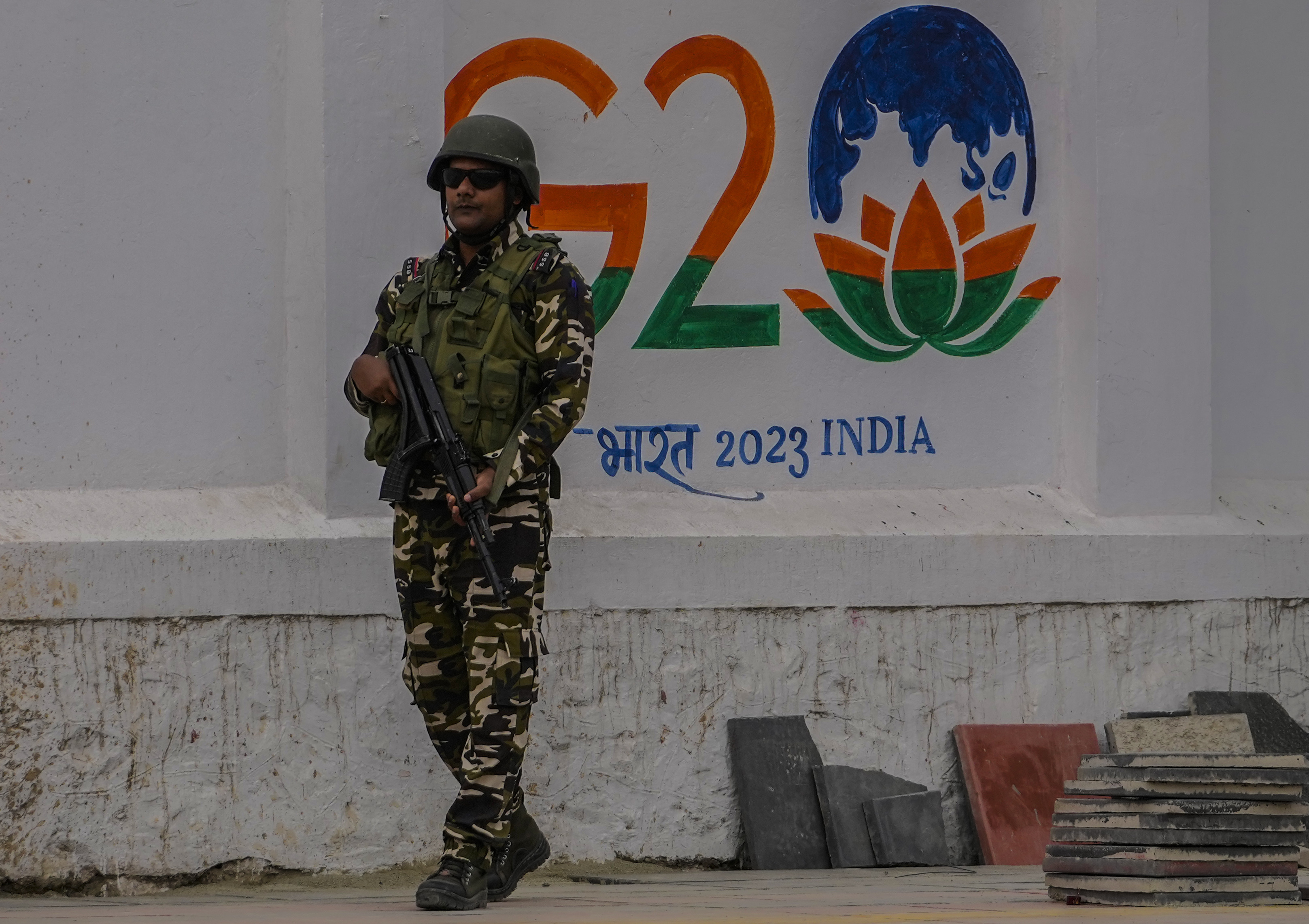 20國集團(G20)旅遊小組會議在印度控制的喀什米爾(Kashmir)登場。(美聯社/達志影像)