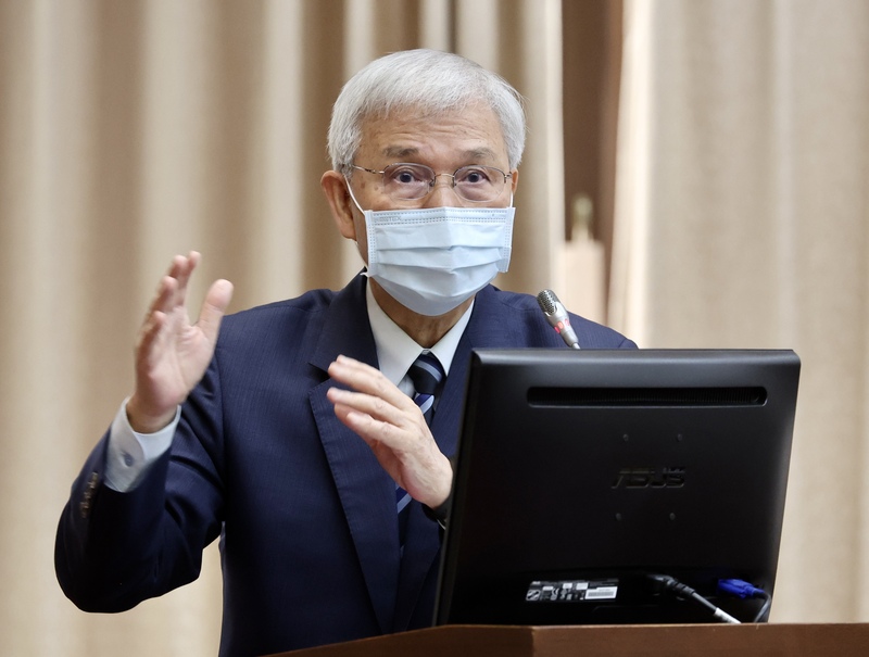 中央銀行總裁楊金龍。 (圖：中央社)