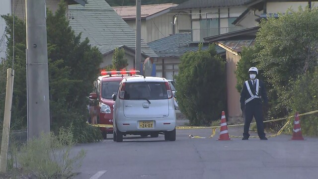 日本長野縣(Nagano)北部的中野市(Nakano)25日發生一起槍擊和刺傷事件，造成3人喪生，其中兩人為警察。(圖:推特)