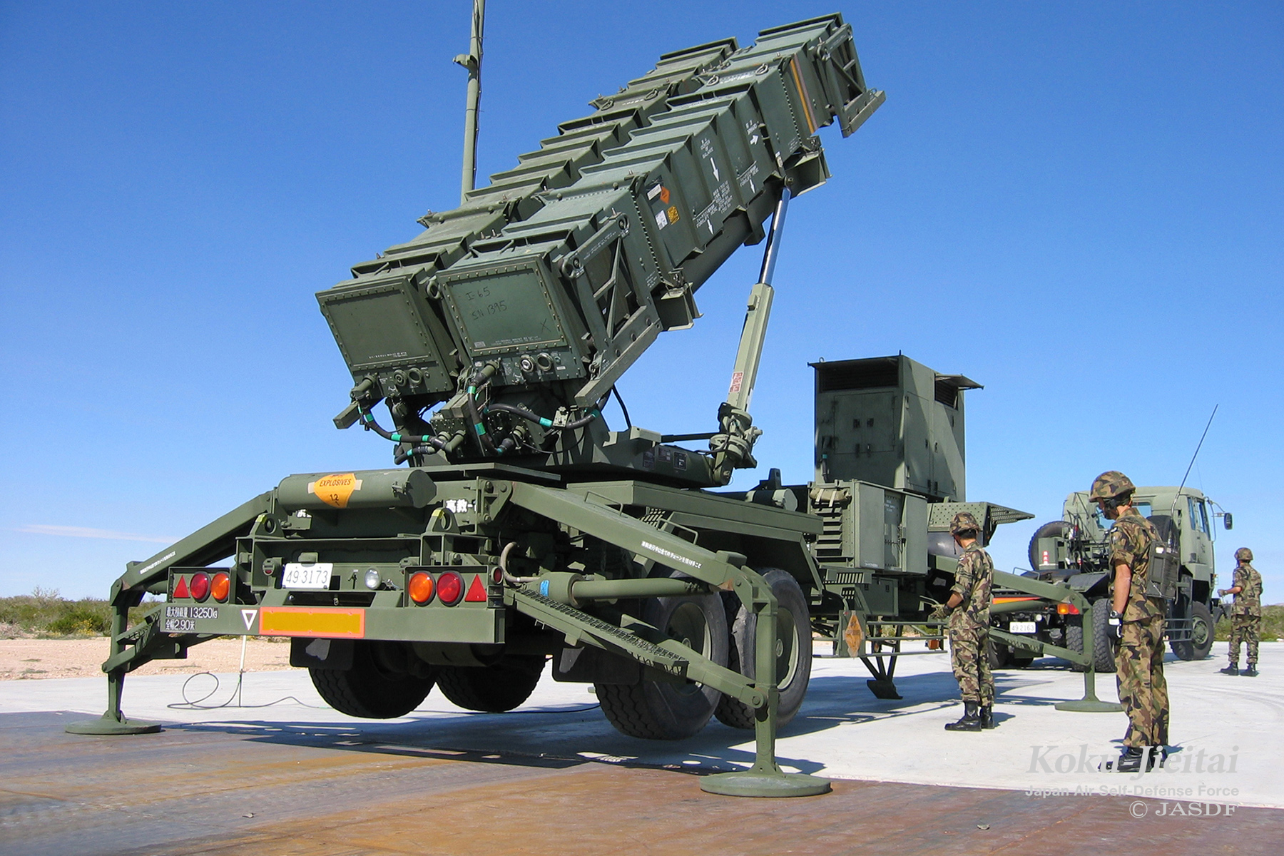 日本愛國者飛彈。(圖：日本航空自衛隊)