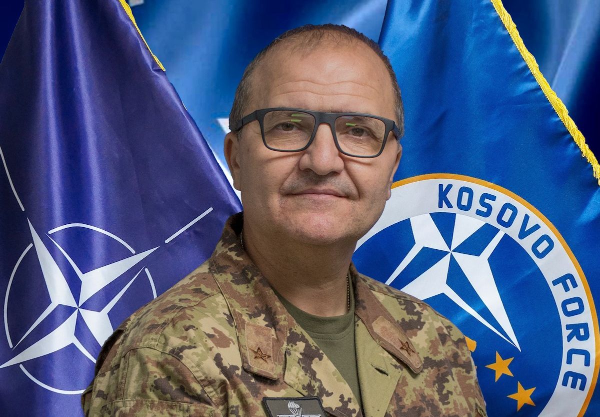 北約駐科索沃部隊指揮官里斯杜查（Angelo Michele Ristuccia）。 (圖:NATO)