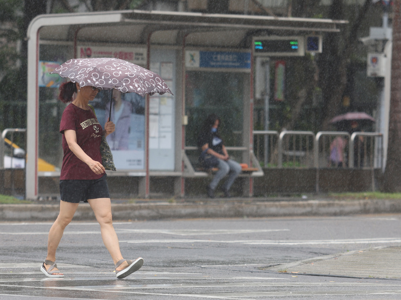 未來一周天氣不穩定 易有短時強降雨。 (圖：中央社)