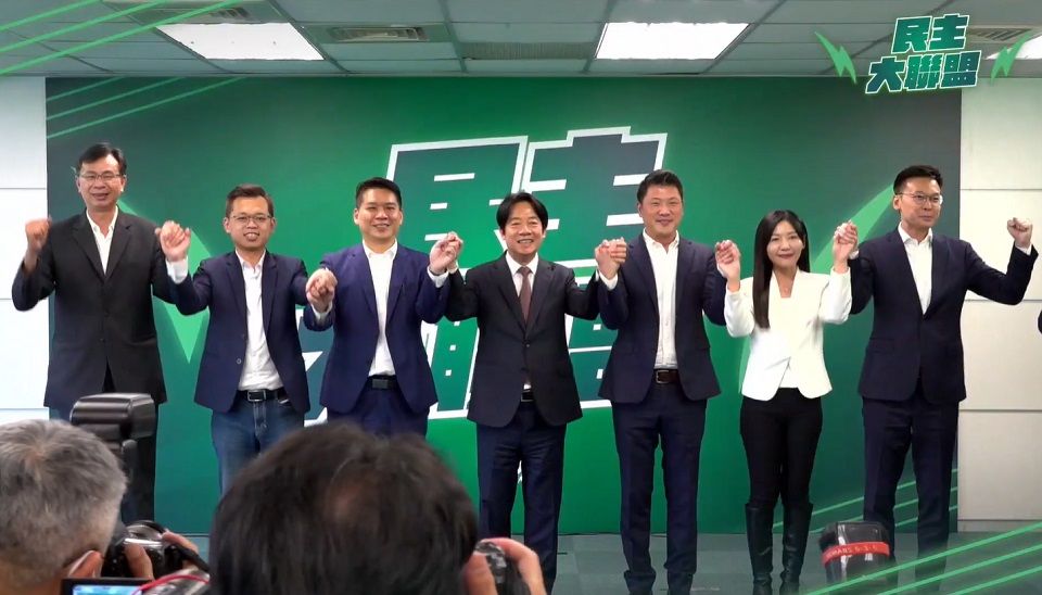 民進黨中執會31日通過第二批艱困立委徵召名單，徵召前副秘書長林飛帆、市議員吳沛憶、王閔生等人出戰北市立委。(圖擷自民進黨臉書)