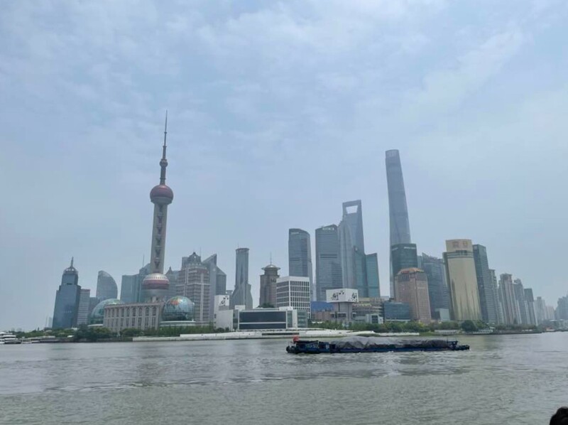 蓋洛普據報將撤出中國，關閉當地所有辦公室。圖為上海外灘的景色。(資料照片/CNA)