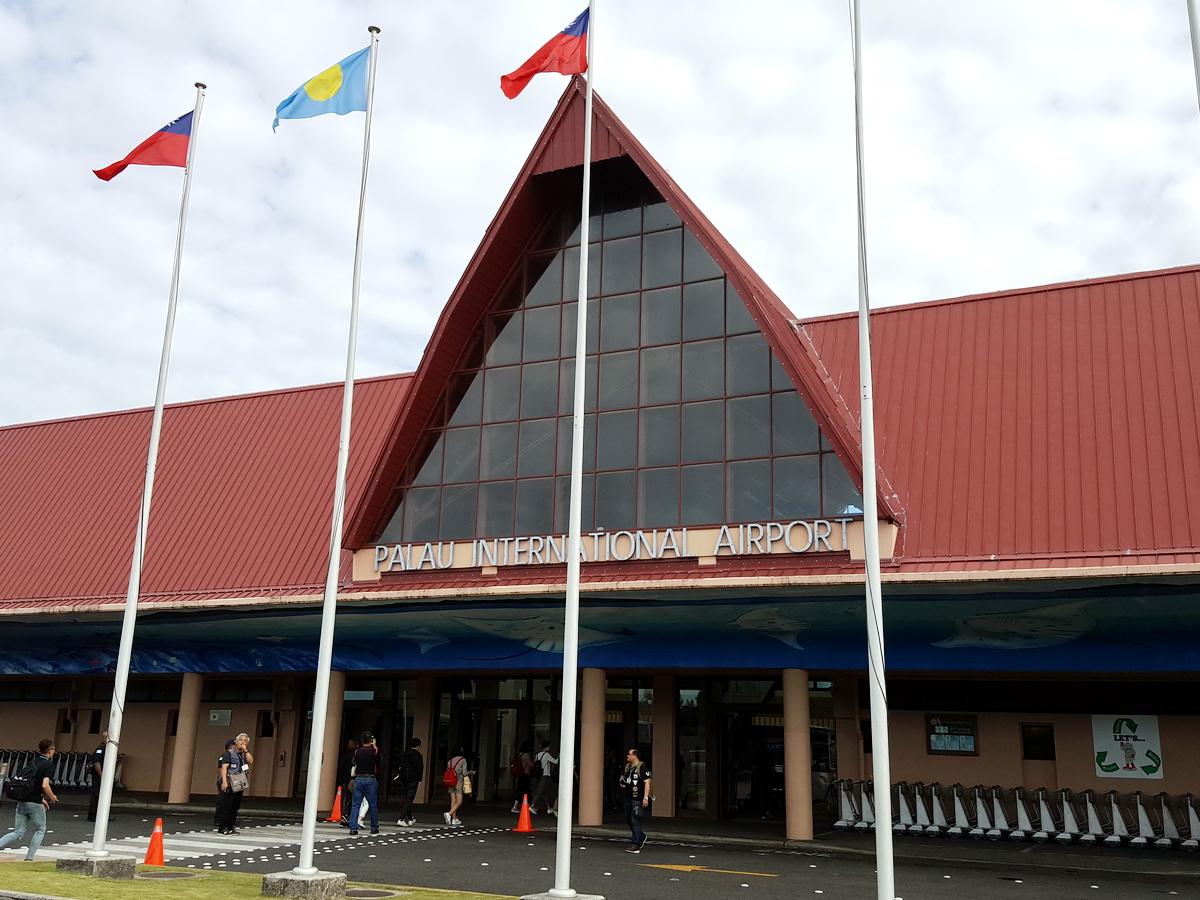 太平洋友邦帛琉將於4日舉辦國際馬拉松比賽，外交部政次田中光將率團前往共襄盛舉，圖為帛琉國際機場 (央廣檔案/記者王照坤 攝)