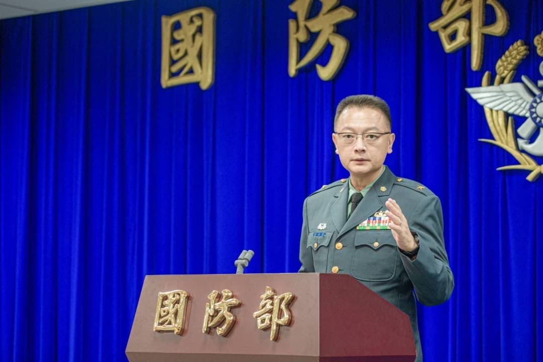 國防部發言人孫立方少將。(國防部提供)