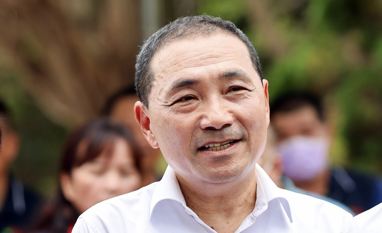 國民黨總統參選人侯友宜3日南下台中出席「侯友宜與中部青年『友』約活動」。(翻攝自侯友宜臉書)