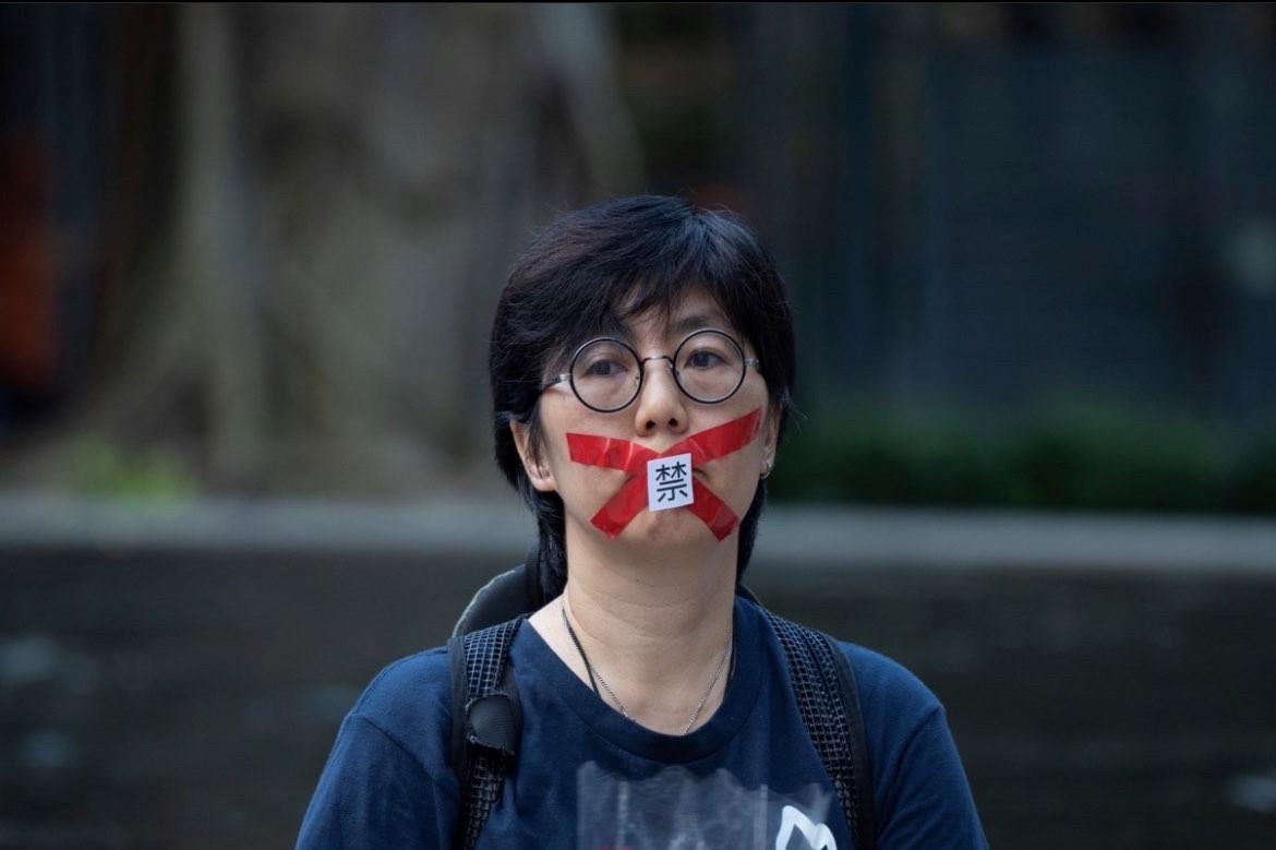 前香港支聯會常委兼台大研究生劉家儀，6月在港悼念六四被捕後獲准保釋。(資料照/香港集誌社提供)