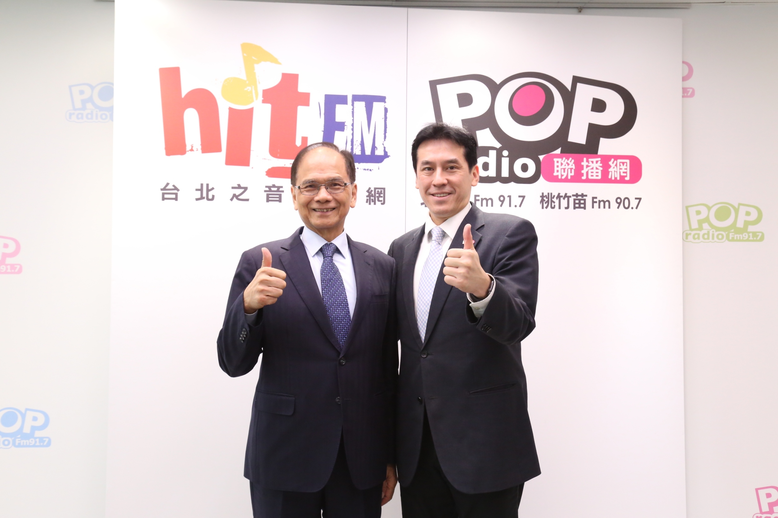 立法院長游錫堃今天(8日)接受廣播專訪。（《POP撞新聞》提供）