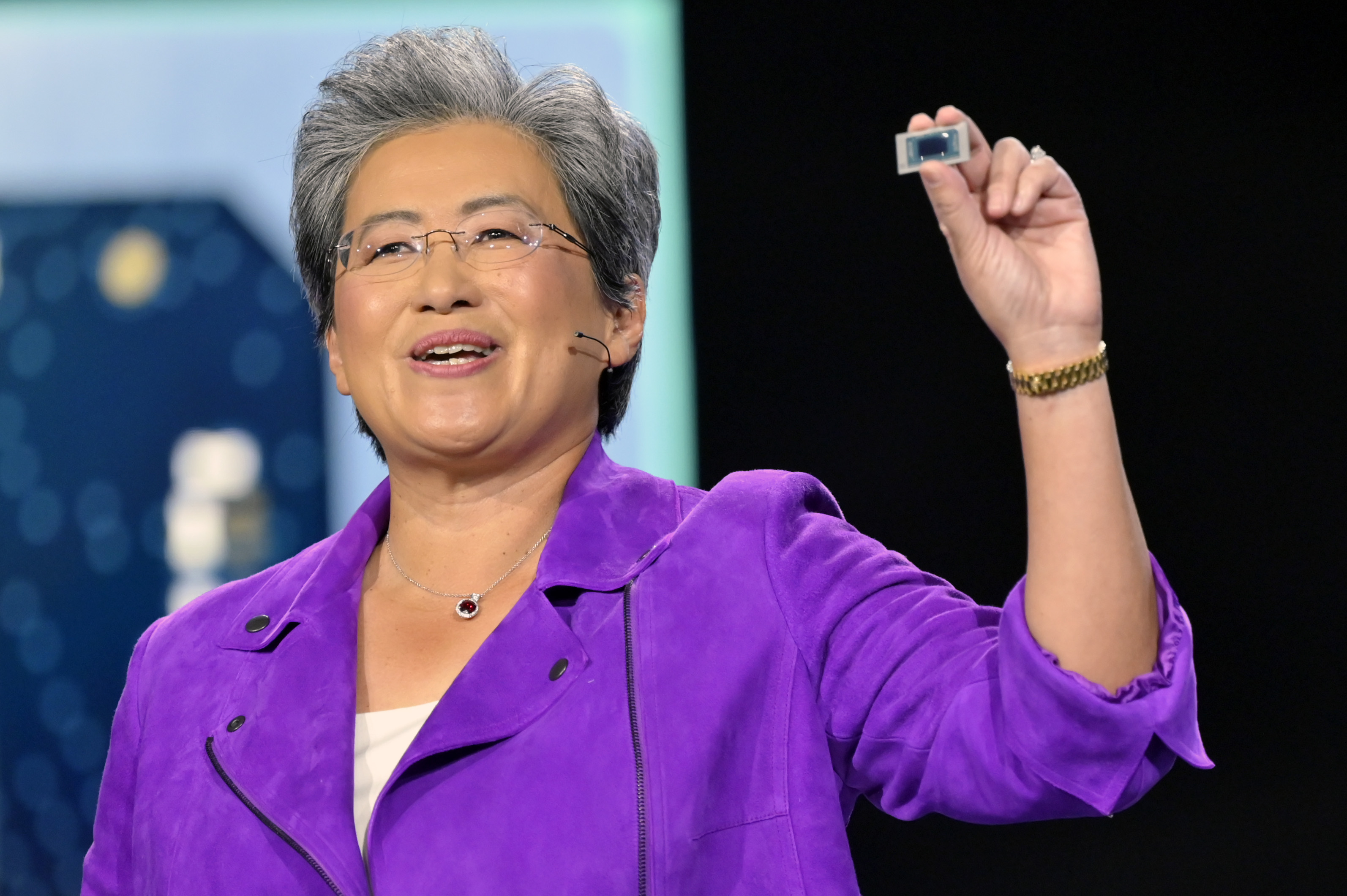 超微半導體董事長暨執行長蘇姿丰(Lisa Su)。(AFP)