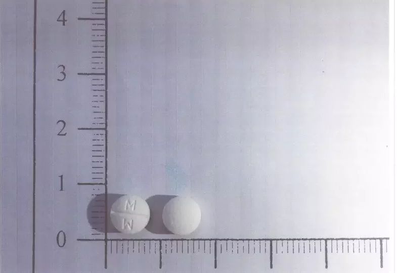 克胺寧錠～藥品外觀。(圖：食藥署提供)