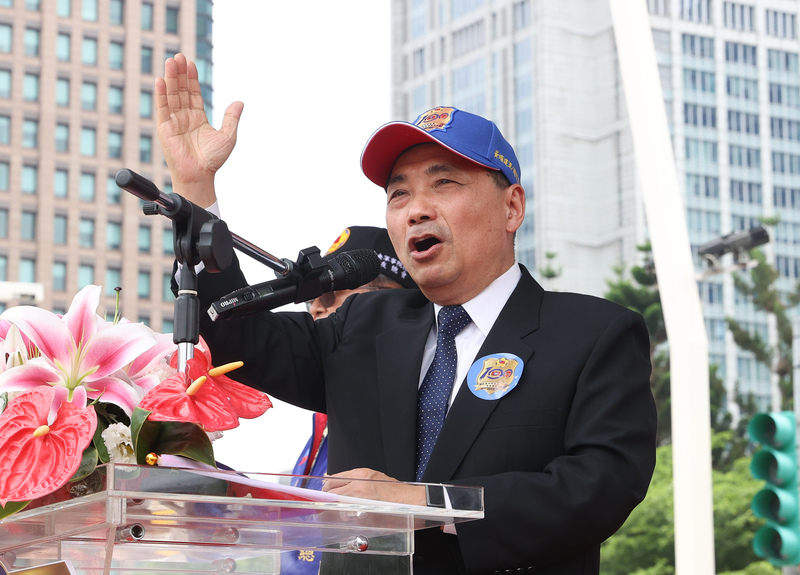 國民黨總統參選人侯友宜 (圖：中央社)