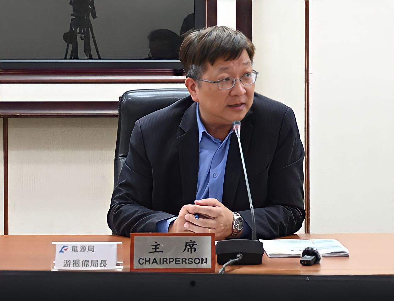 台南市「小二甲光電」弊案，監察院今天(26日)認定，能源署長游振偉(圖)、林文信於此案中，涉嫌為光電業者解套有重大違失，通過2人彈劾案，移送懲戒法院審理。(資料照 : 經濟部)